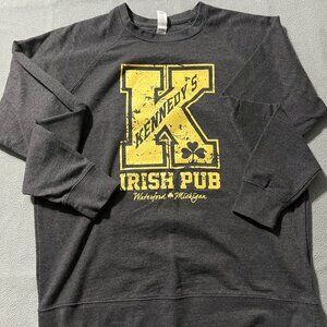 Kennedy's Pub Heavy sweater Heather Gray L